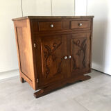 Small buffet in old oak from the 40s/50s