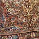 Handmade antique Persian Sarouk rug 3.1' x 5.2' (94cm x 158cm) 1900s