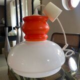 Vintage opaline pendant light