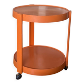 Desserte vintage orange