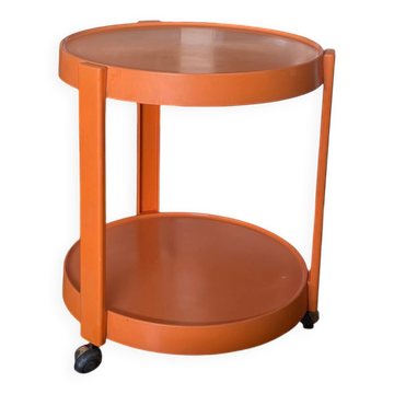 Desserte vintage orange