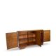 Italian Art deco burl walnut sideboard, of great quality.
