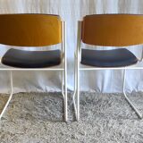 Set of 2 chairs 60s 70s