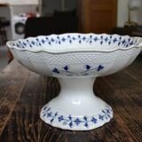 Compotier faience Saint-Amand Nord Barbeau iron earth late nineteenth early twentieth
