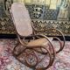 Thonet bentwood and cane rocking chair
