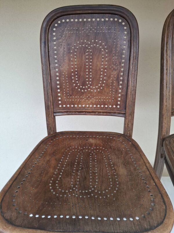 Paire de chaise bistrot Thonet vienne