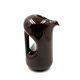 Mid-century modern brown ceramic vase / jug, Il Picchio Italy 1970s