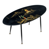 Mid-Century Modern Chinese Paint Coffee Table, 1960s