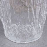 Folded glass vase 1970