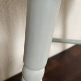 Celadon green pine stool