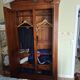 Armoire merisier doré massif