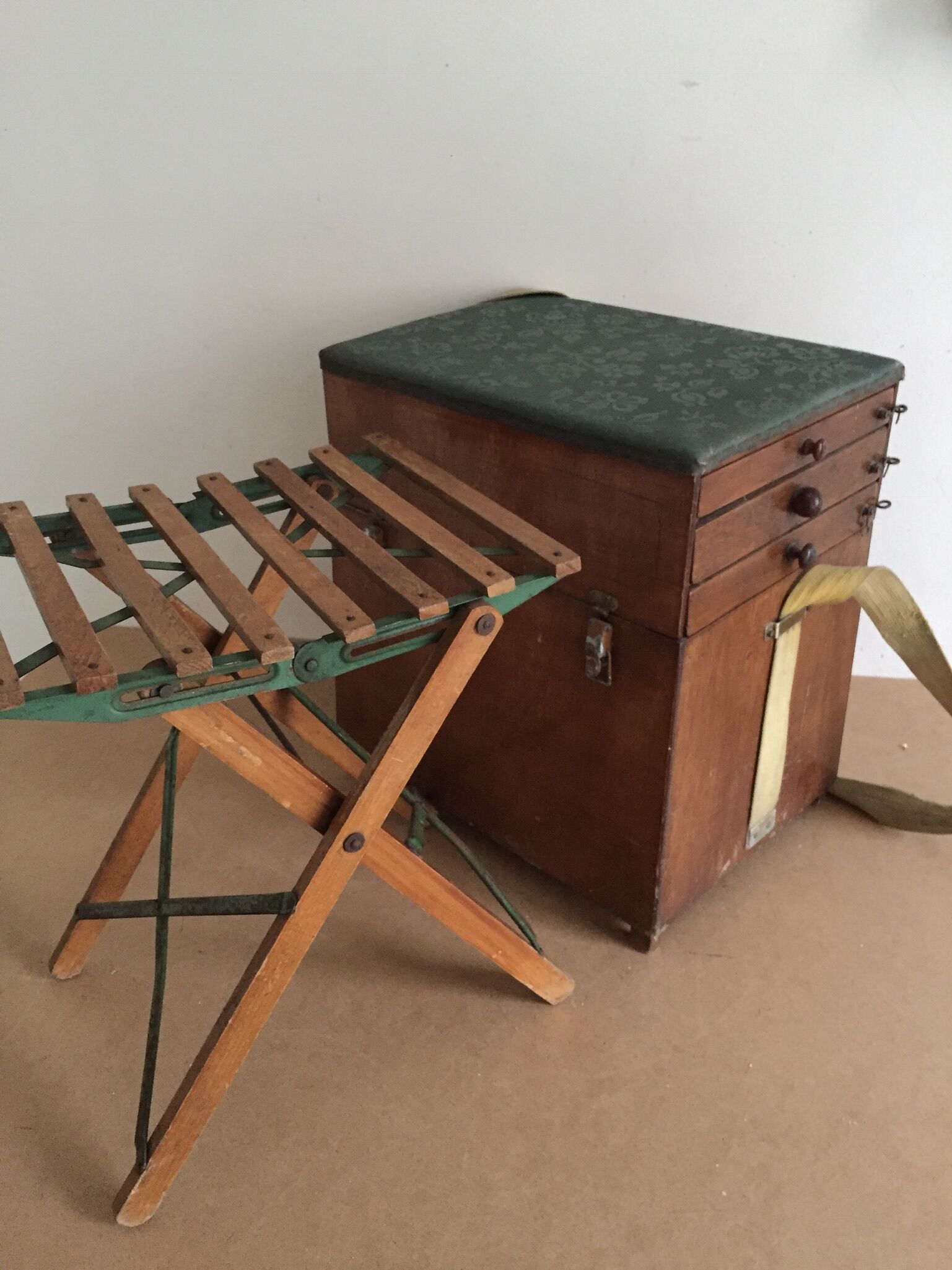 Siège pliant portable vintage