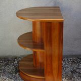 Art deco shelf walnut