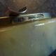 Alabaster and brass ashtray, Genuine Alabaster, vintage Italian circa 1960