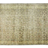 Anatolian handmade vintage rug 270 cm x 168 cm