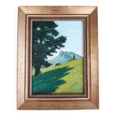 Peinture à l'huile - paysage