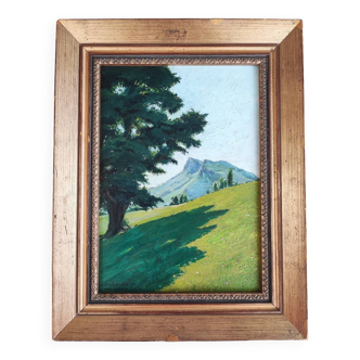 Peinture à l'huile - paysage