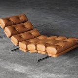 Lounge Chair in Cognac Leather by Ric Deforche for Gervan, Belgium, 1970s
