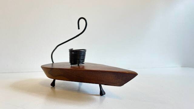 Brutalist vintage candleholder
