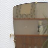 Mirror edge brass vintage 66x44cm