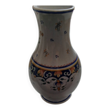 2 vases Delarue motif Rouen