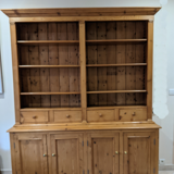 Light wood library