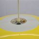 Massive Belgium Bug Eye Space Age UFO Lamp, Yellow Mid-Century Modern Light