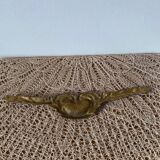 Old bronze pediment