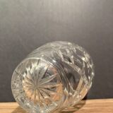 Carved crystal vase, Saint Louis, Baccarat, Bohemia