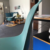 Chaise de bureau Ch.&R. Eames tournante, réglable en hauteur, estampillée et éditée par Vitra