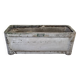 Vintage concrete planters "Chanal Paris", 55 cm
