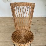 vintage rattan chair