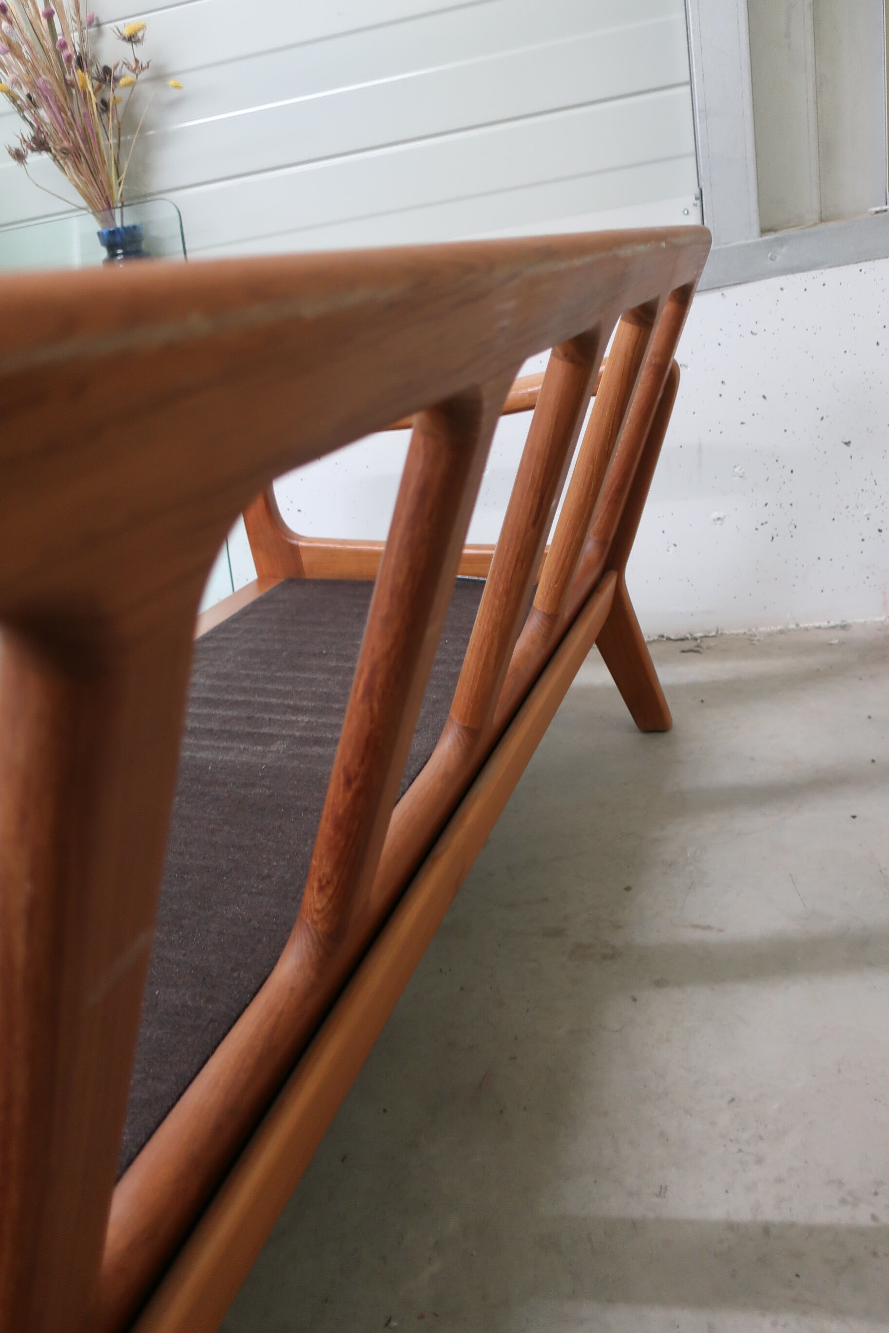 Juul Kristensen 60s daybed sofa in teak