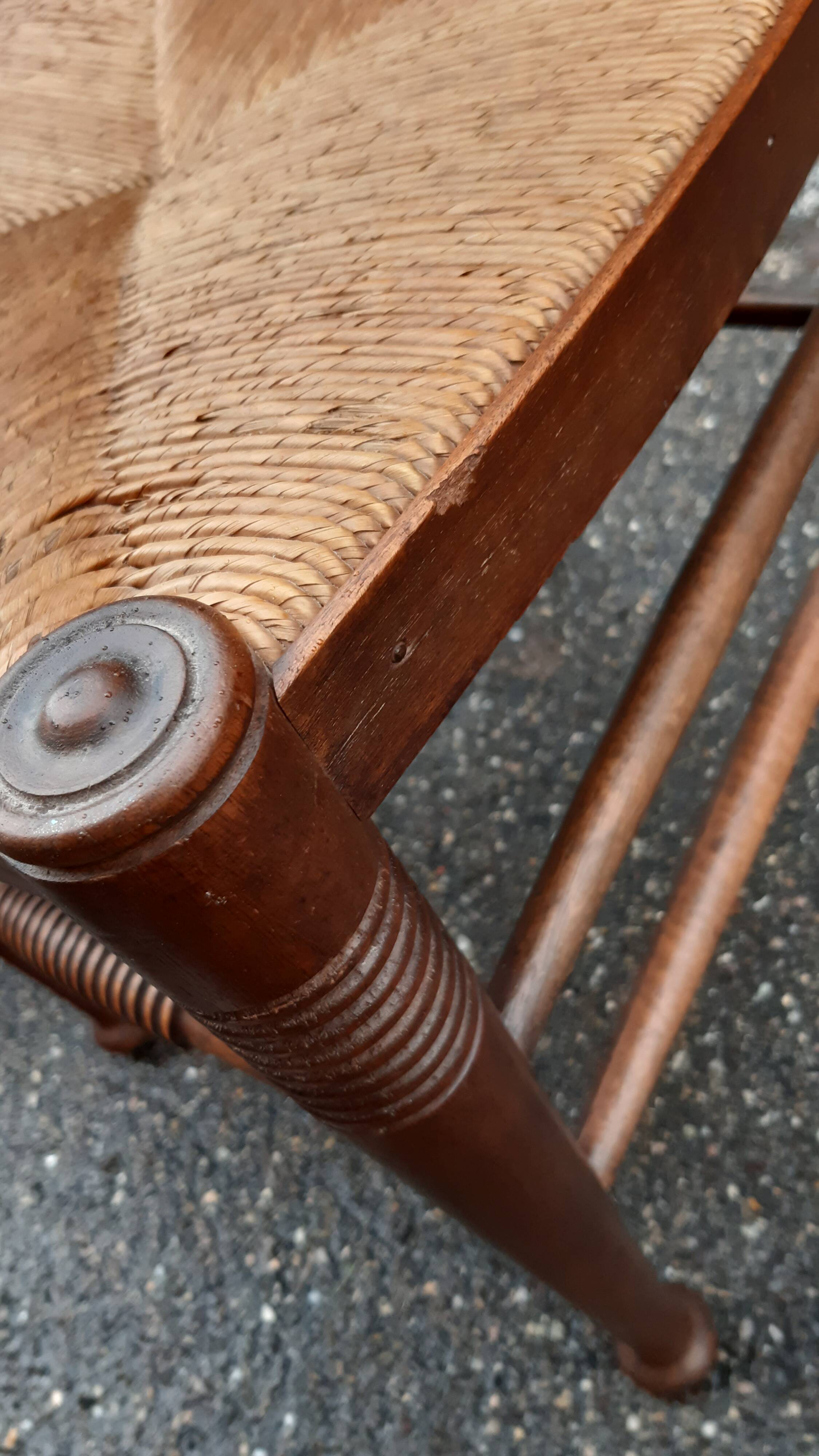 6 chaises Arts & Crafts par William Birch & E.G. Punnett