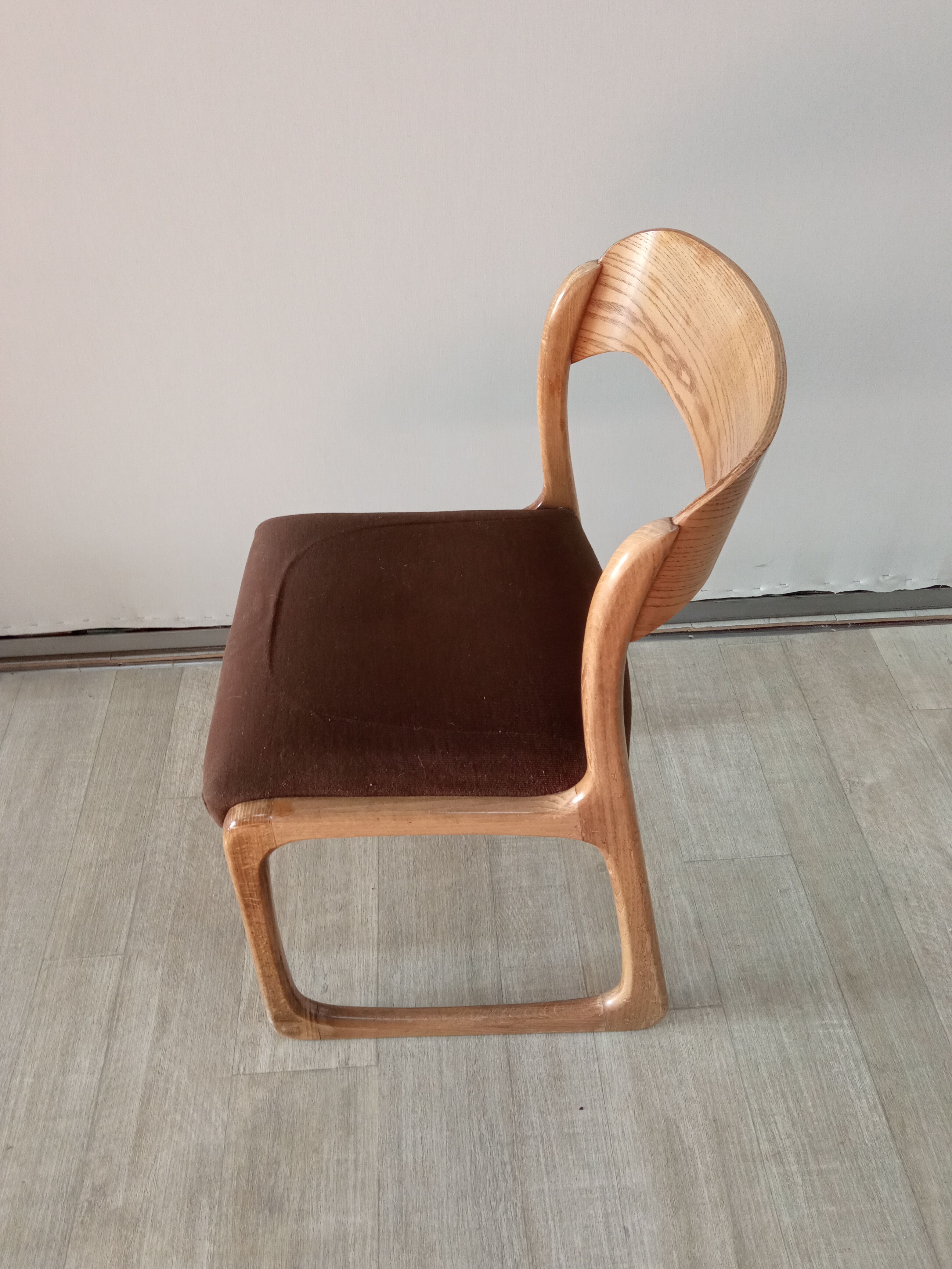 6 Baumann sleigh chairs