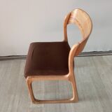 6 Baumann sleigh chairs