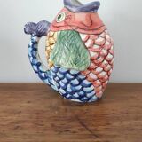 Ceramic fish carafe
