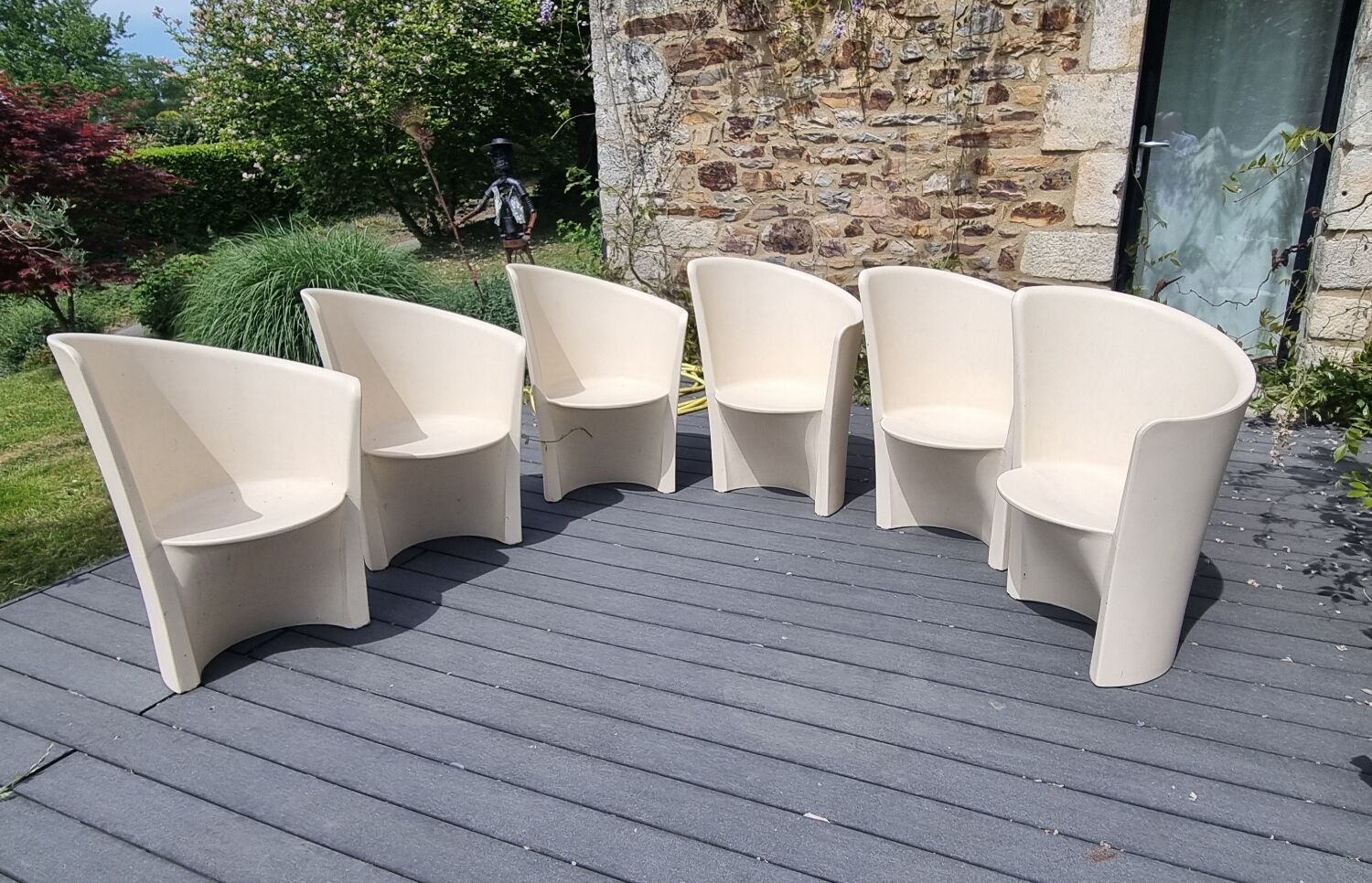 6 Design chairs DOC Denis Papin Collectivity