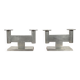 Minimalist chandelier model 551 in German tin by Karl Raichle for Meersburg, 1930s, set of 2.