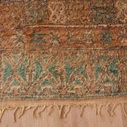 Peach Vintage Moroccan Rug 178 x 264 cm, Berber Wool Rug, Handmade Boho Rug
