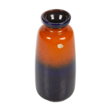 Orange and blue vase