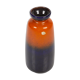 Orange and blue vase