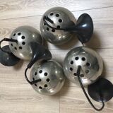 Light hanging chrome balls