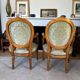 Paire de fauteuils cabriolets style Louis XVI