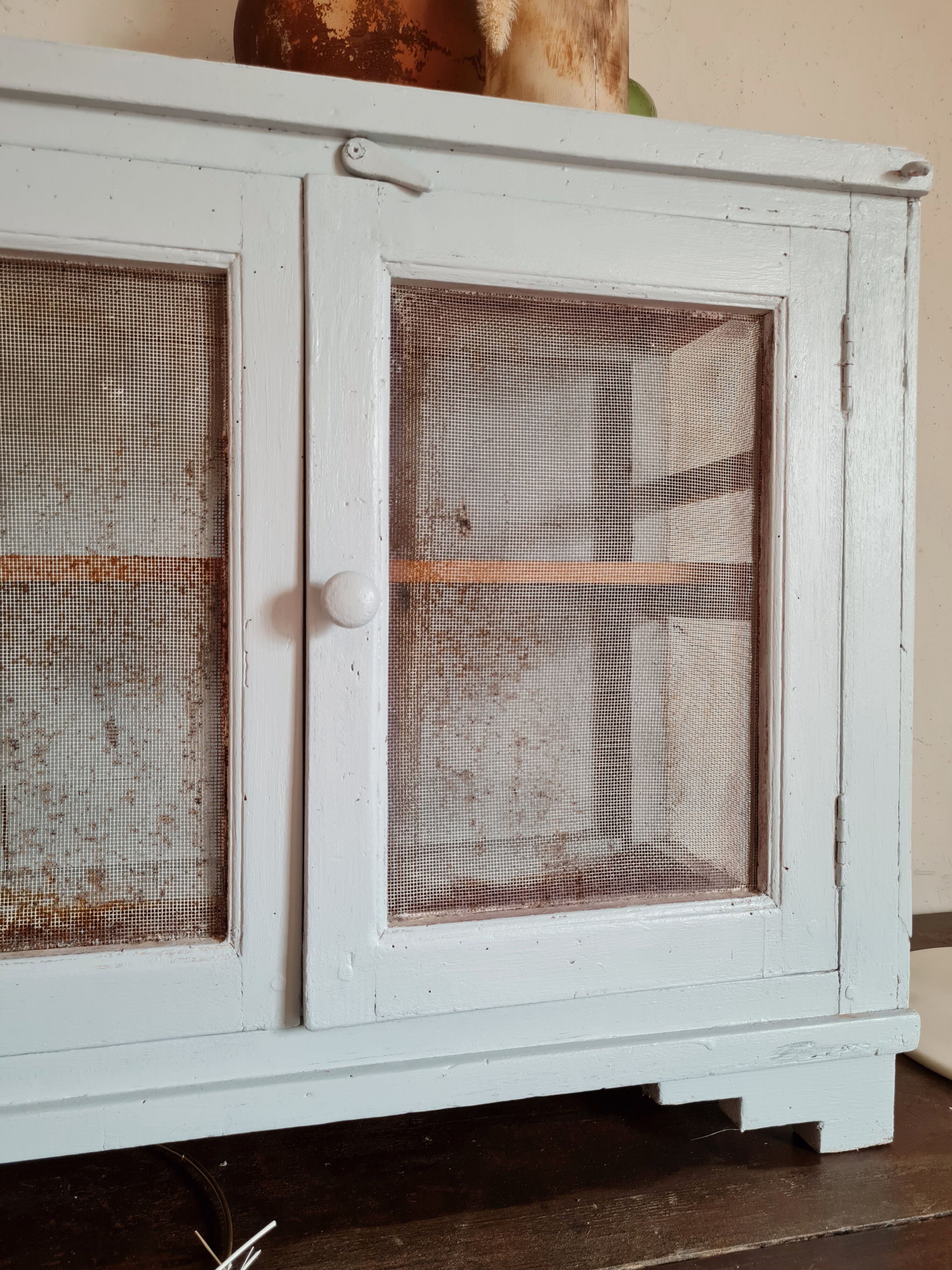 Wood pantry and old fence