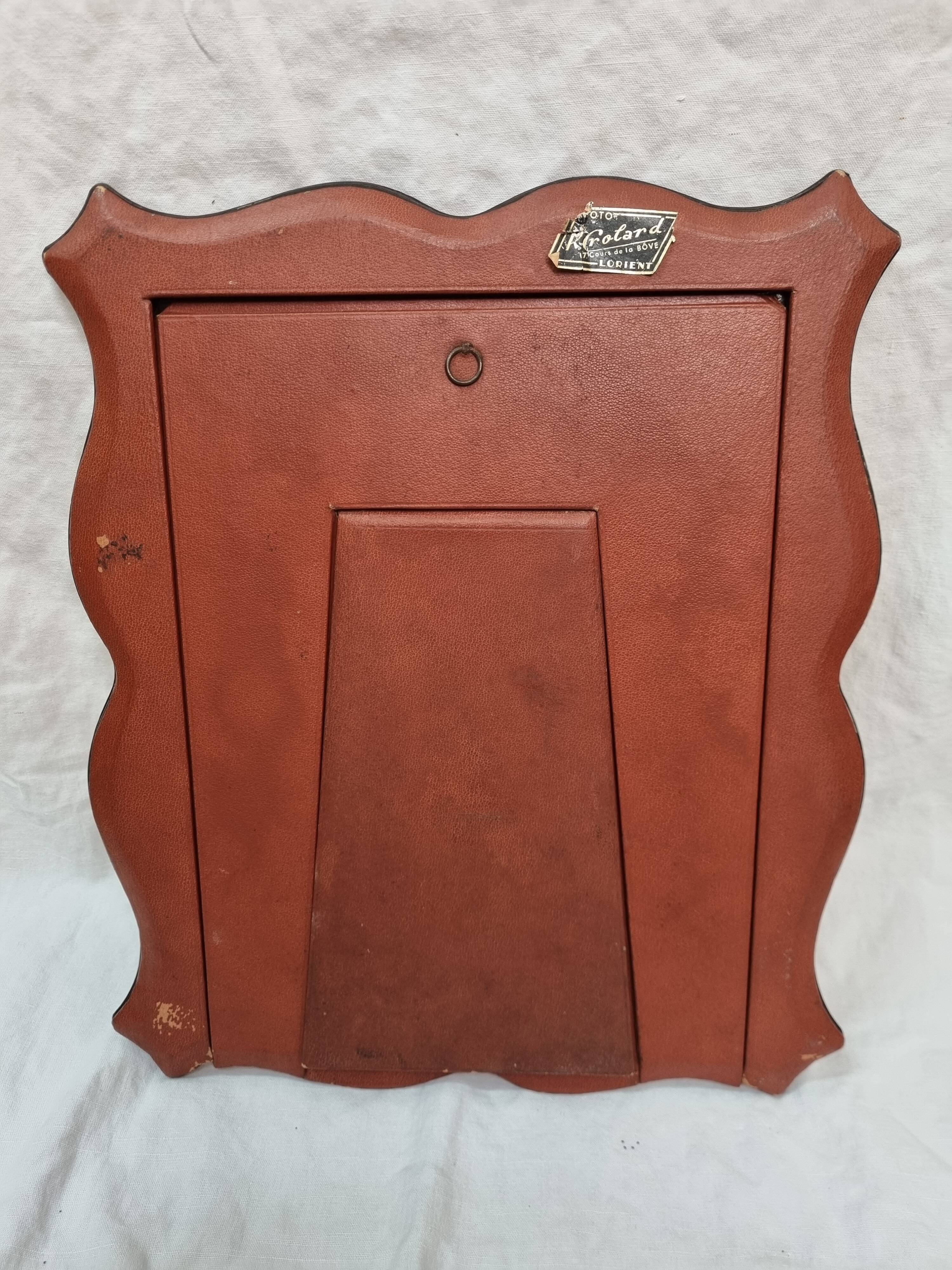 Pair of wall frame art deco pink carved mirror