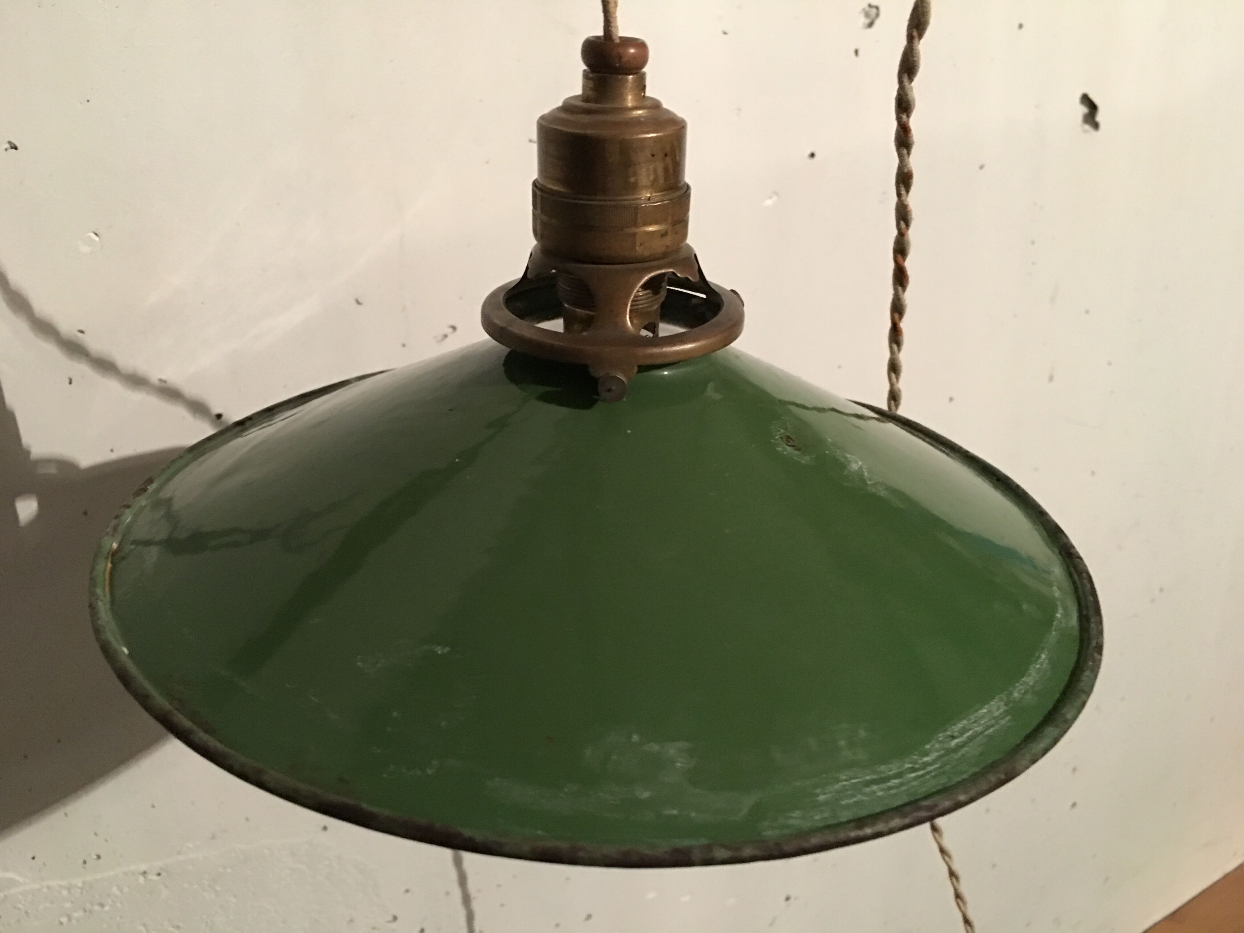 Hanging lamp bowl 50 years