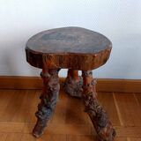 Brutalist vine stock stool