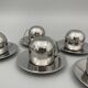 Service à café vintage inox 18/10 imco design italien