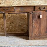 Old teak desk